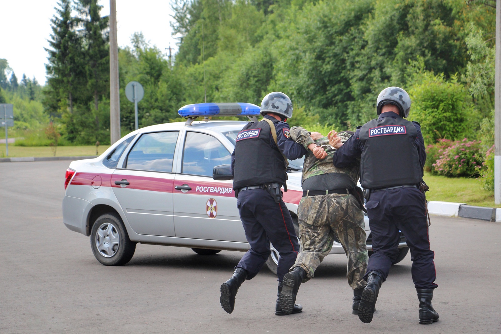 Полиция Росгвардия ово